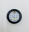 PULSADOR AK-26 LED ROJO 24V. BRAILLE // CERRAR PUERTA (AK26R.CP)