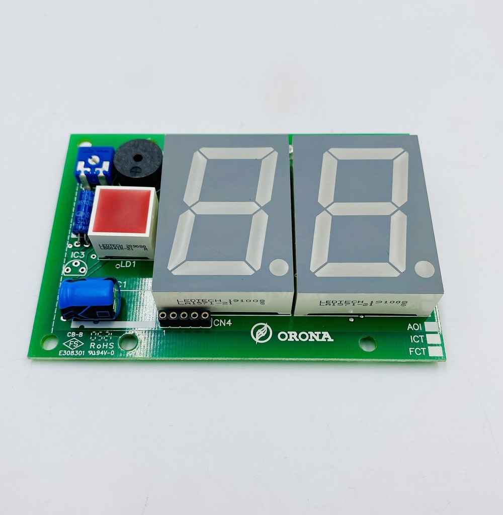 P.C. INDICADOR CABINA 7 SEGMENTOS ARCA II OR02