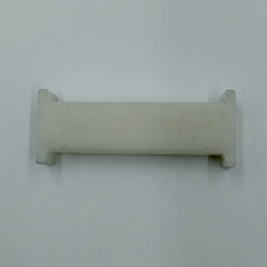 BASE GUIAS THYSSEN 20X23X80MM DE LARGO. PARA CONTRAPESO DE 16MM (CUADRO VERDE)